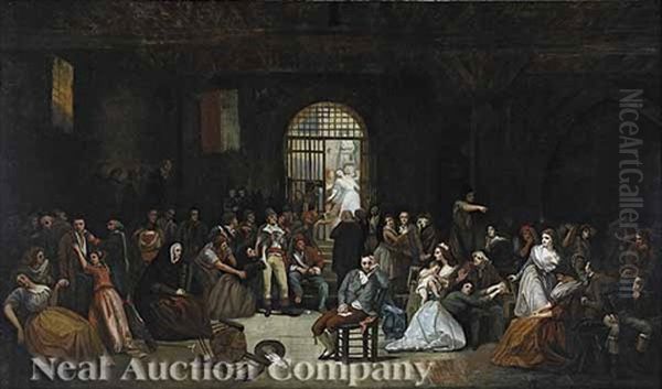 Call For The Last Victims Of The Terror In 1794 At The Prison Of St. Lazare - view 1