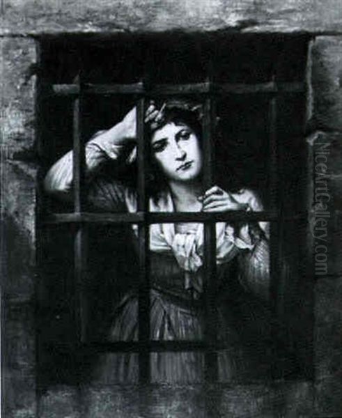 Portrait Of The Brilliantly Devious And Dangerously Cultured Jeanne-marie Roland (de La Platiere), Languishing In Her Cell And Contemplating Her Death At The Guillotine - view 1