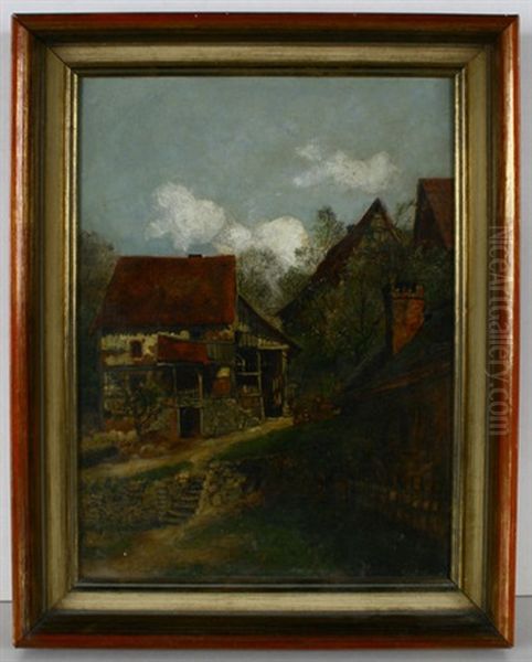 Bauerliches Gehoft In Nachmittagssonne - view 1