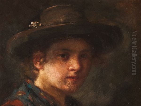 Portrait Of A Tyrolean Girl - view 1