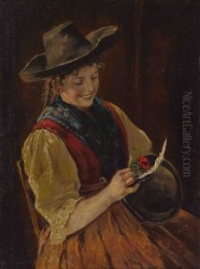 Dem Schatz'l Auf'n Huat by Emma (Edle von Seehof) Mueller