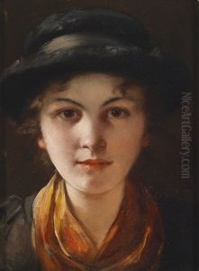 Madchen by Emma (Edle von Seehof) Mueller