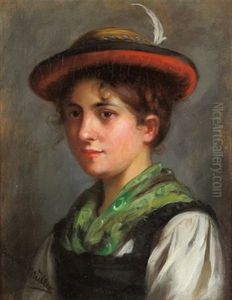 Ein Dirndl by Emma (Edle von Seehof) Mueller