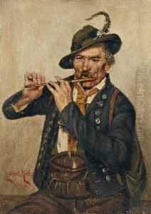 Flotenspieler
