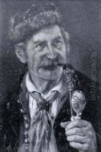 Der Pfeifenraucher by Ernst Immanuel Mueller