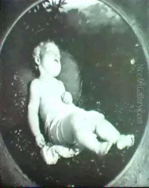 Reposing Infant Jesus - view 1