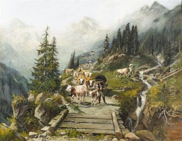 Alpaufzug Im Berner Oberland - view 1