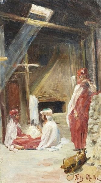 Scene D'interieur En Kabylie - view 1