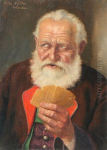 The Old Card Player