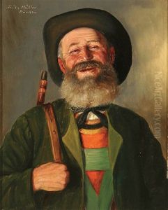 The Happy Hunter by Fritz Mueller