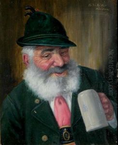 Figure With A Beerstein