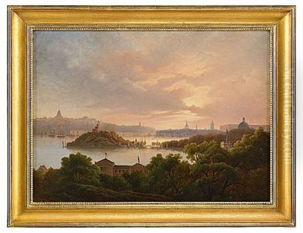 Utsikt Over Stockholm Fran Djurgarden - view 1