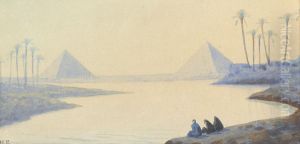 View Of The Nile by Ivan Iakovlevich Bilibine