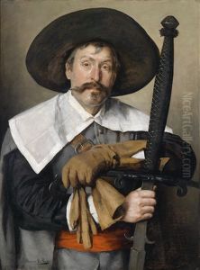 Ein Landsknecht Mit Bihander (kostumstudie)