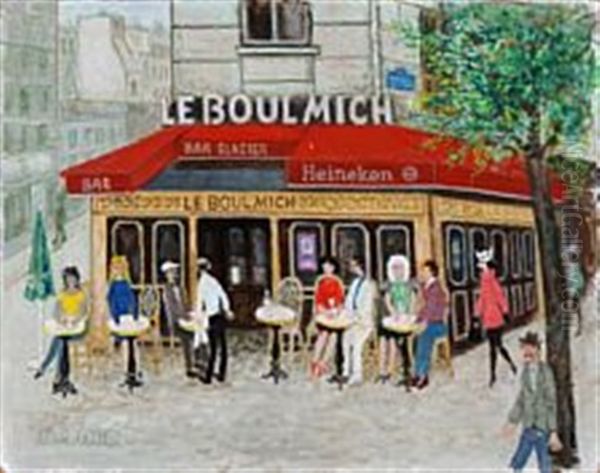 Composition From Paris With A Cafe - view 1