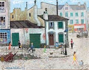 Street View From Paris by Max Mueller