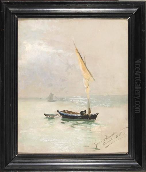 Lodzie W Pourville, 1885 R. - view 1