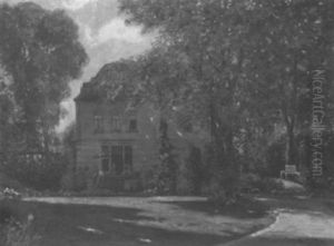 Garten Und Villa In Der Forsthausstrase In Frankfurt Sachsenhausen An Einem Sonnigen Tag Garten Und Villa In Der Forsthausstrase In Frankfurt Sachsenhausen An Einem Sonnigen Tag