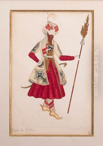 Costume Design For The Garde De Palais - view 1
