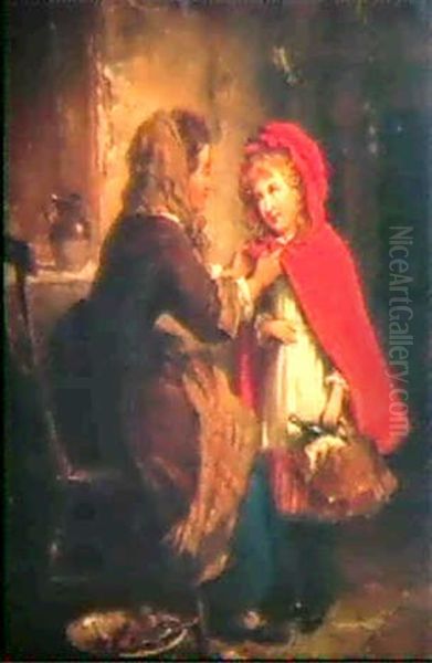 Illustrationen Zu "rotkappchen Und Der Wolf" - view 1