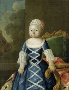 Kinderbildnis Des Herzog Karl August Von Weimar by Wilhelm Andreas Mueller