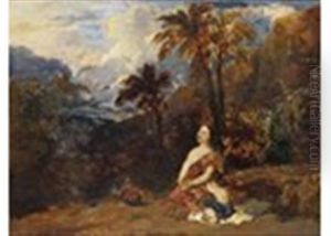 Hagar And Ishmael In The Wilderness by William James Mueller