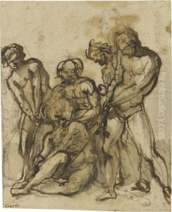 The Martyrdom Of A Male Saint