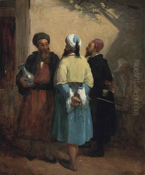 Haggling In The Bazaar - view 1
