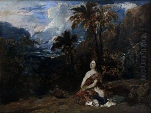 Hagar And Ishmael by William James Mueller