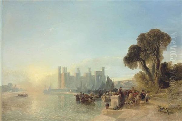 Caernarfon Castle, North Wales - view 1