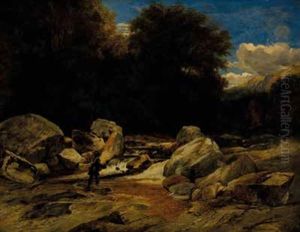 A Man Fishing
