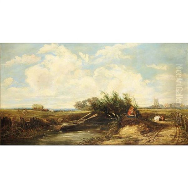 Waiting By The Stream - view 1