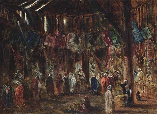 Bazaar At Cairo - view 1
