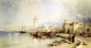 View Of The Port Of Rhodes