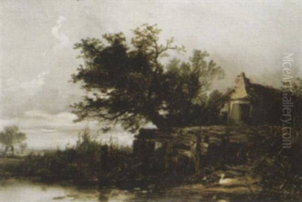 A Dutch Pond - view 1