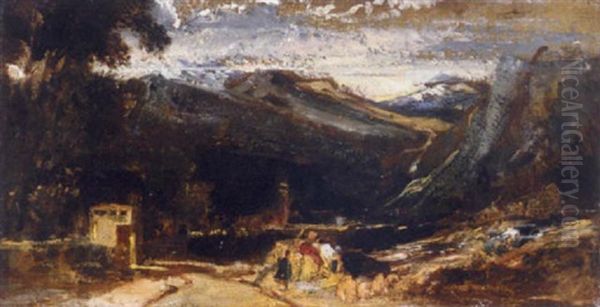 A Continental Mountainous Landscape - view 1