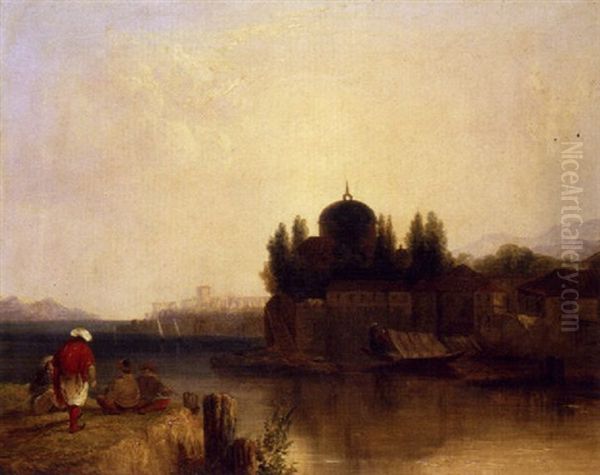 A Turkish Scene (by The Bosphorus?) - view 1