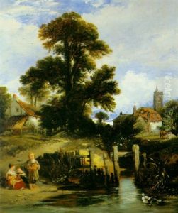Near Gillingham, The Artist's Birthplace Near Gillingham, The Artist's Birthplace