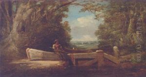 The Lock Gates by William James Mueller