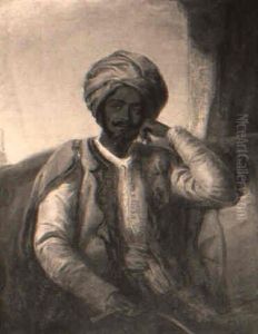 Portrait Of A Moor by William James Mueller