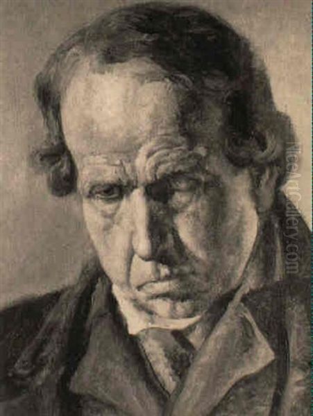 Portrait Of A Man (david Cox?) - view 1
