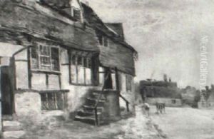A Morning In The Village by William James Mueller