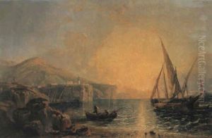 A View Of Sorrento by William James Mueller
