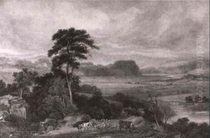 The Tywi Valley, Carmarthenshire From Grongar Hill To Dinefwr Castle by William James Mueller