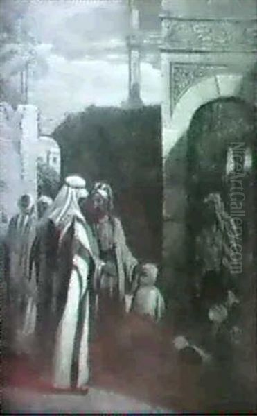 Arab Street Scene - view 1