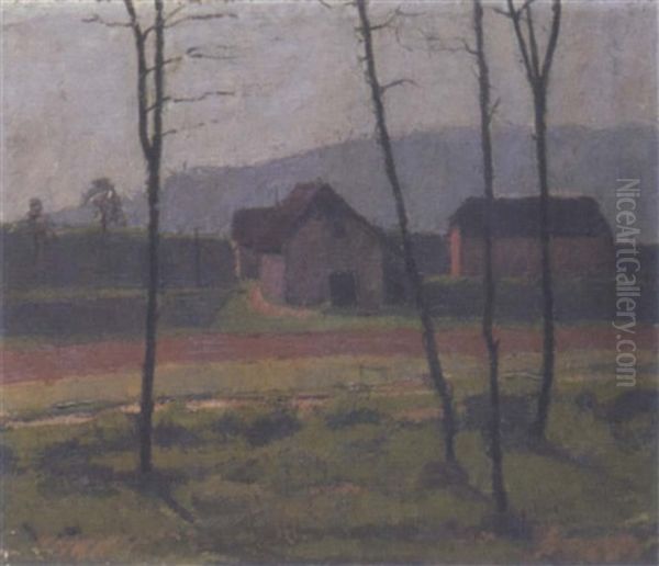 Landschaft Im Morgenlicht. Kleine Landschaft - view 1