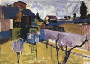 Landschaft Mit Hausern