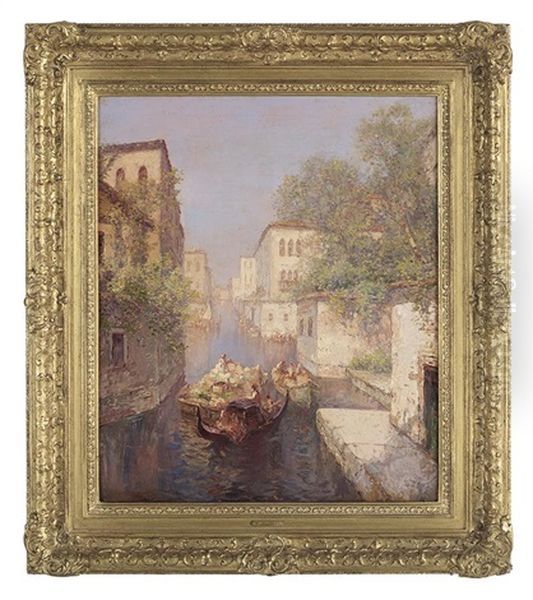 Venetian Canal Scene - view 1