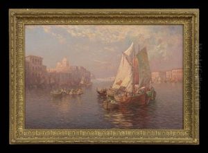 Venetian Scene by Carl Mueller