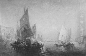 Venice Water Scene by Carl Mueller